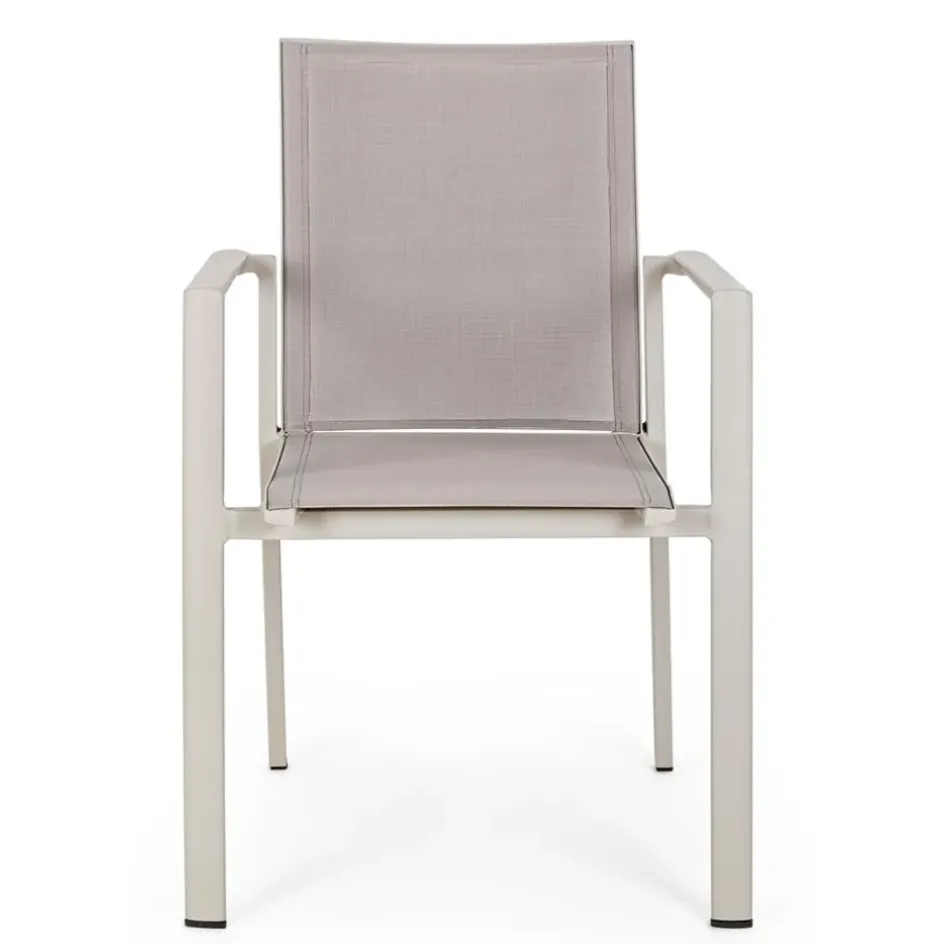 Fabrique de Styles Chaises, Fauteuils|Jardin>Fauteuil extérieur en aluminium - Konnor Gris