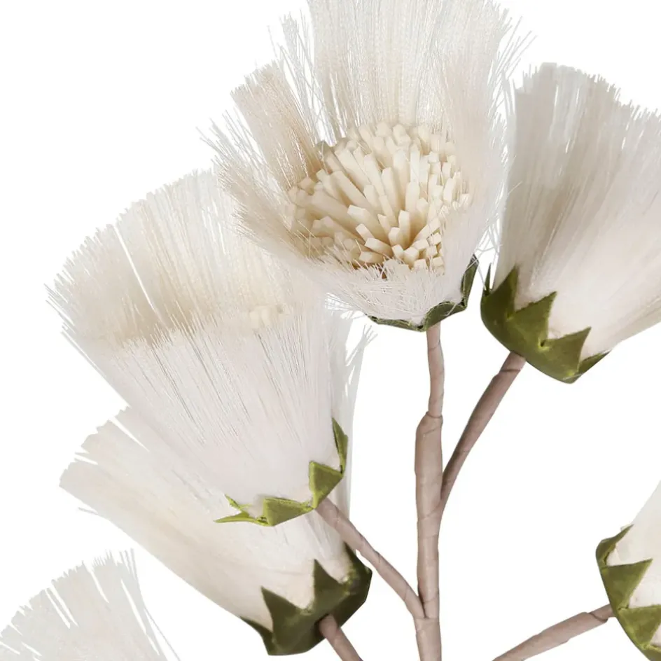 Fabrique de Styles Fleurs Et Plantes Artificielles>Fleur artificielle h95cm - Cammae Blanc cassé