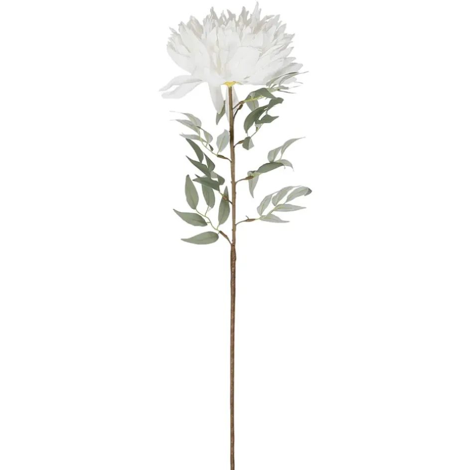 Fabrique de Styles Fleurs Et Plantes Artificielles>Fleur artificielle blanche h95cm - Viva Blanc, Vert