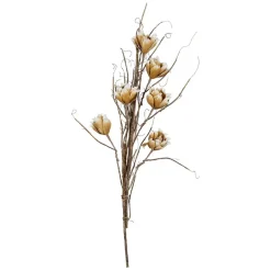 Fabrique de Styles Fleurs Et Plantes Artificielles>Fleur ramia h90cm eva+fil de fer Ocre