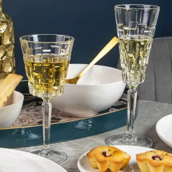 Fabrique de Styles Coupes Et Flutes>Flute à champagne en cristallin 19cl - Etna