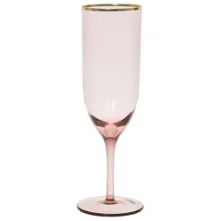 Fabrique de Styles Coupes Et Flutes>Flute en verre figue et doré 25cl - Funny Figue, Doré