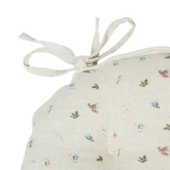 Fabrique de Styles Galettes De Chaise>Galette chaise ronde p'tite fleur d40cm en coton Naturel