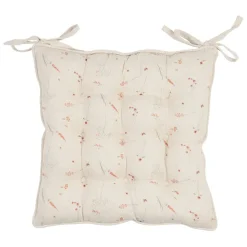 Fabrique de Styles Galettes De Chaise>Galette de chaise en coton 40x40cm - Lucile Beige