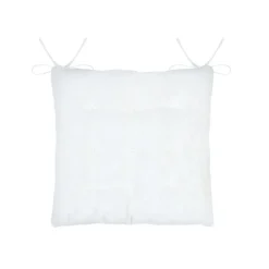 Fabrique de Styles Galettes De Chaise>Galette de chaise 40x40x5cm - Asgard Blanc