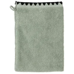 Fabrique de Styles Gants>Gant de toilette en coton celadon 15x21cm - Issey Vert d'eau