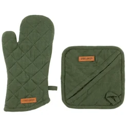 Fabrique de Styles Torchons, Tabliers Et Maniques>Gant et manique en coton - Cellier Romarin