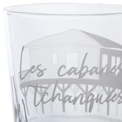 Fabrique de Styles Verres À Eau Et Gobelets>Gobelet cabane bodega 35.5cl en verre Blanc