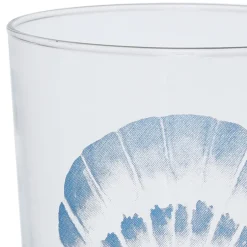 Fabrique de Styles Verres À Eau Et Gobelets>Gobelet coquille Saint-Jacques en verre 36cl - Bodega Bleu