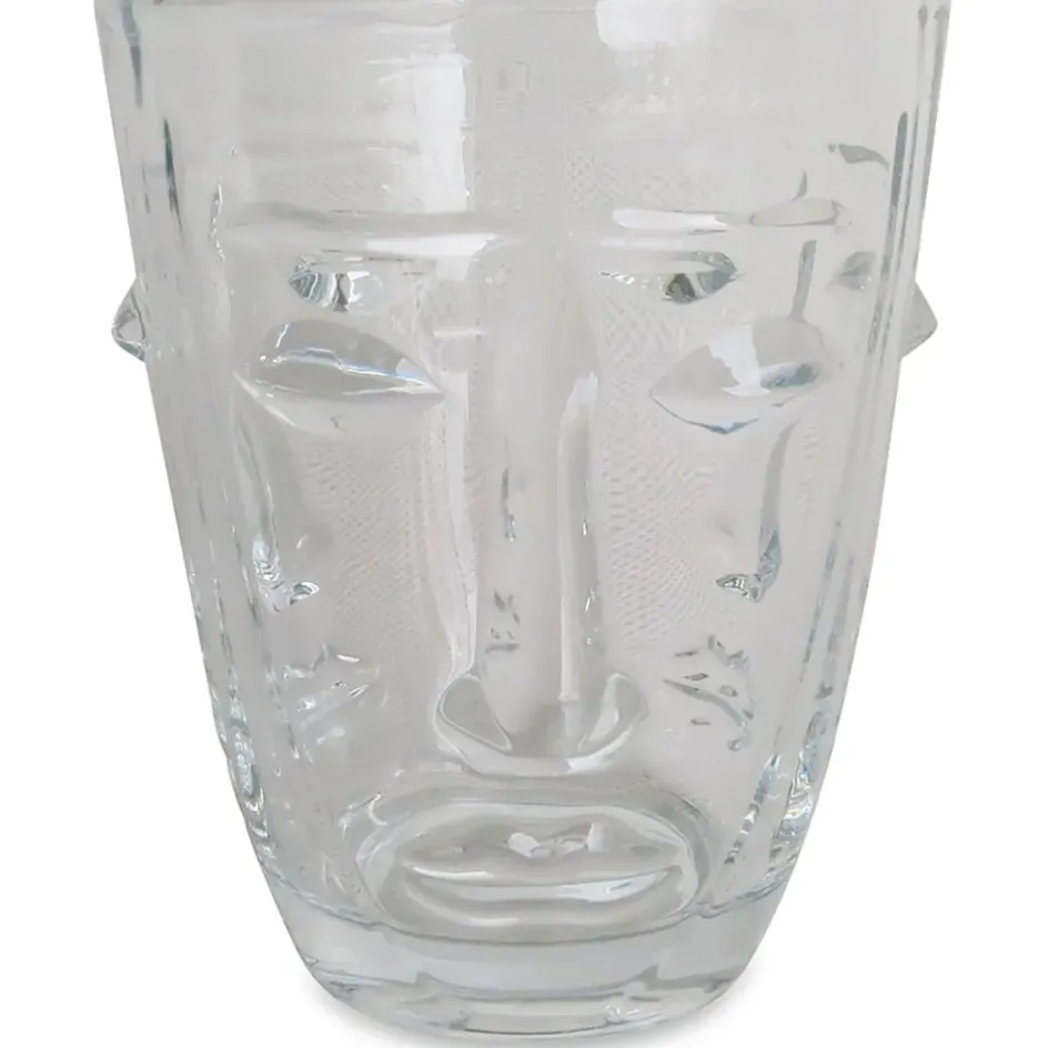 Fabrique de Styles Verres À Eau Et Gobelets>Gobelet visage Transparent