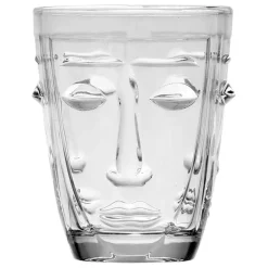 Fabrique de Styles Verres À Eau Et Gobelets>Gobelet visage Transparent