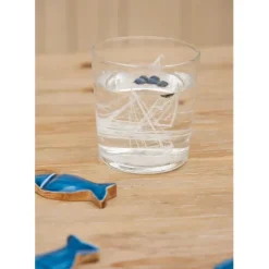 Fabrique de Styles Verres À Eau Et Gobelets>Gobelet voilier en verre 36cl - Bodega Blanc