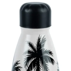 Fabrique de Styles Gourdes>Gourde isotherme palmier écru et noir 50cl en inox - palmea Ecru, Noir