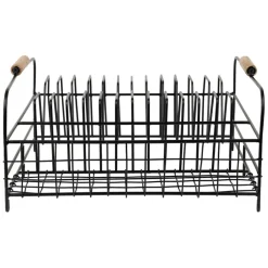 Fabrique de Styles Petits Rangements>Égouttoir en fer 35x34cm Noir