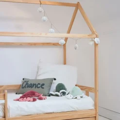 Fabrique de Styles Déco Lumineuse>Guirlande 7 coquillages en coton et polyester écru l130cm - Eté A La Mer Ecru