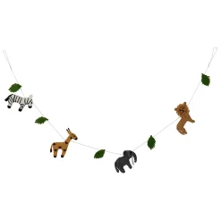 Fabrique de Styles Déco>Guirlande murale en feutre 1.5m - Zawadi Multicolore