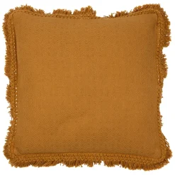 Fabrique de Styles Coussins Et Housses>Housse de coussin amerida en Coton Moutarde