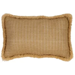Fabrique de Styles Textiles Outdoor|Jardin>Housse de coussin d'extérieur en tissu 50x30cm - Garden Naturel