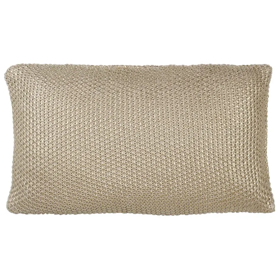 Fabrique de Styles Coussins Et Housses>Housse de coussin en coton 50x30cm - Ombelio Doré