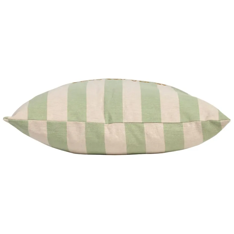 Fabrique de Styles Coussins Et Housses>Housse de coussin en coton 45x45cm - Famille Vert