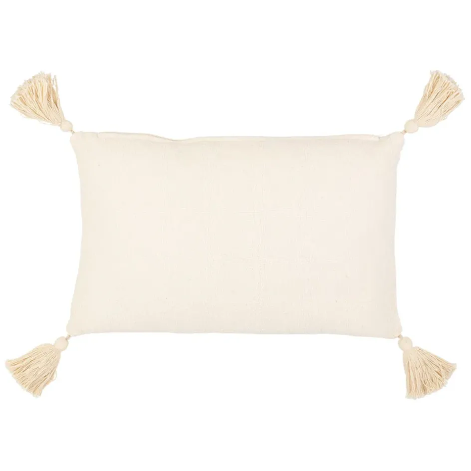 Fabrique de Styles Coussins Et Housses>Housse de coussin en coton 50x30cm - Organic Ecru