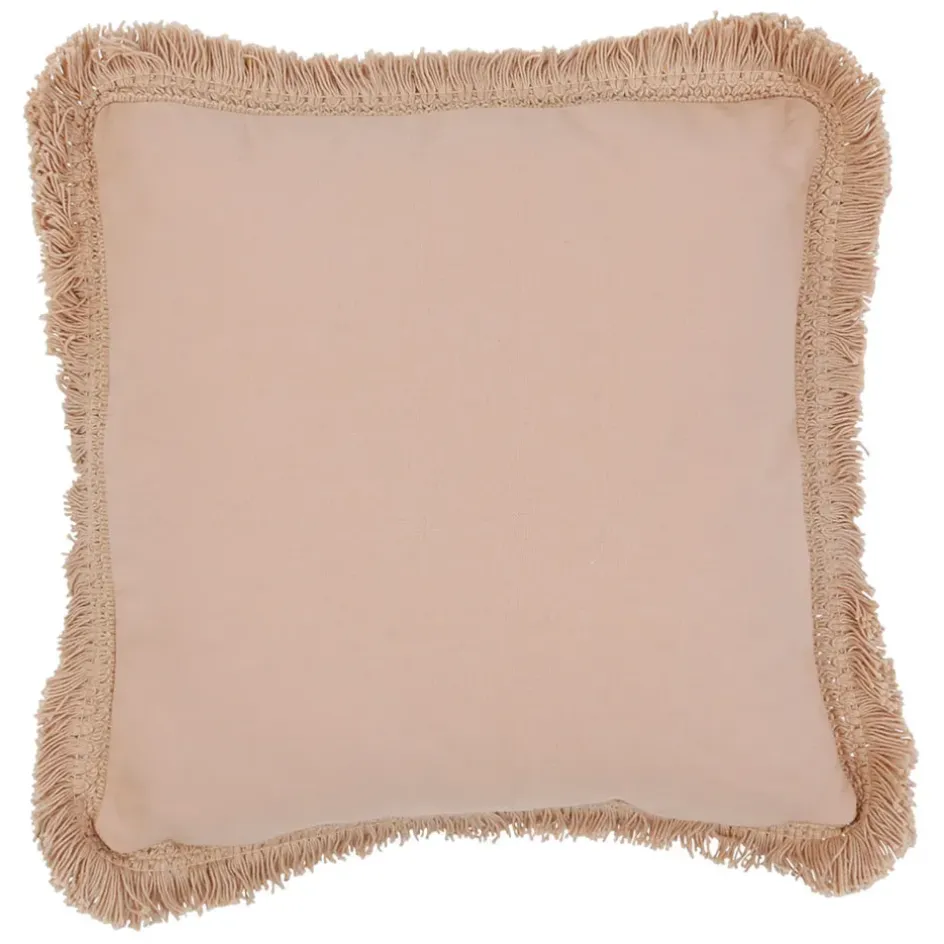 Fabrique de Styles Coussins Et Housses>Housse de coussin en coton 45x45cm - Amerida Nude