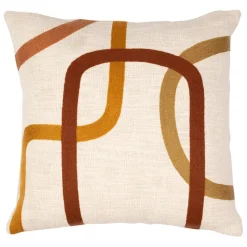 Fabrique de Styles Coussins Et Housses>Housse de coussin en coton 45x45cm - Manarola Ecru