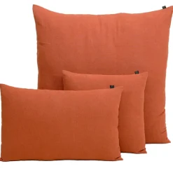 Fabrique de Styles Coussins Et Housses>Housse de coussin en lin et coton 80x80cm - Figari Terre brulée