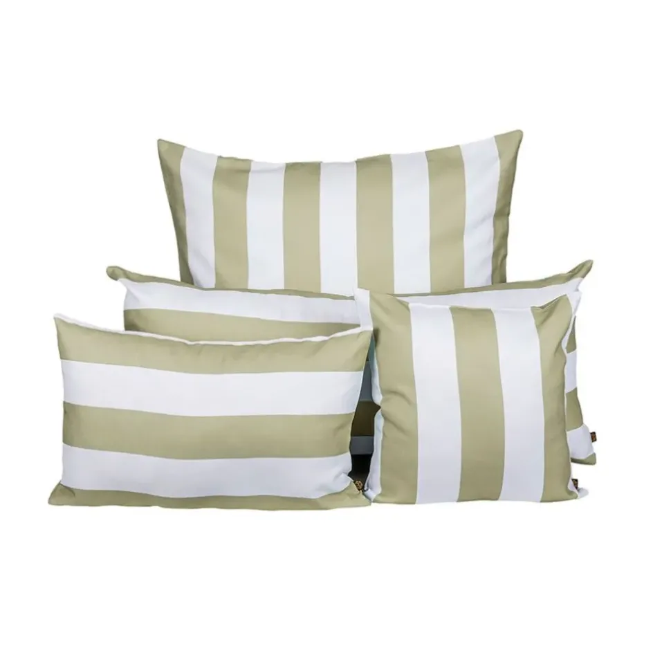 Fabrique de Styles Textiles Outdoor|Jardin>Housse de coussin en polyester outdoor 80x80cm - Riviera Lin