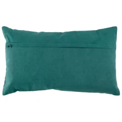 Fabrique de Styles Coussins Et Housses>Housse de coussin farniente en coton 50x30cm - Mare Emeraude
