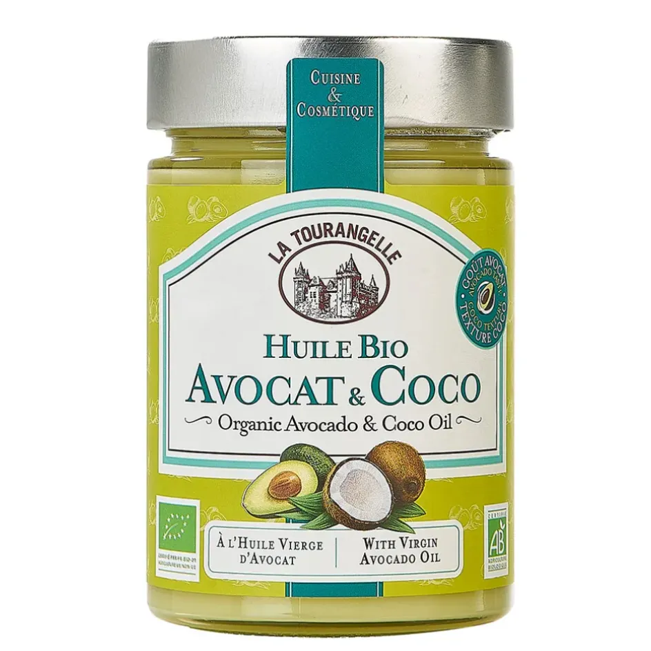 Fabrique de Styles Huiles Et Vinaigres>Huile avocat et coco bio 314ml Multicolore