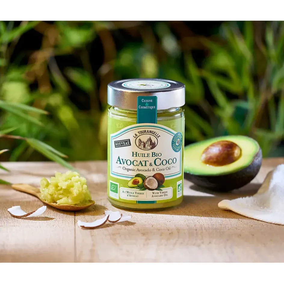 Fabrique de Styles Huiles Et Vinaigres>Huile avocat et coco bio 314ml Multicolore