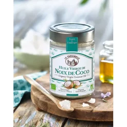 Fabrique de Styles Huiles Et Vinaigres>Huile vierge de noix de coco bio 314ml Multicolore