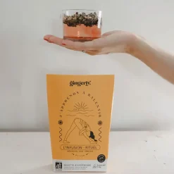 Fabrique de Styles Cafés, Thés Et Infusions>Infusion rituel en vrac J'apprends à ralentir Jaune