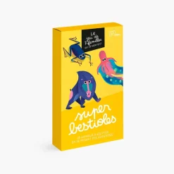 Fabrique de Styles Jeux>Jeu de 7 familles - super bestioles Jaune