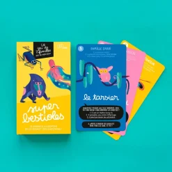 Fabrique de Styles Jeux>Jeu de 7 familles - super bestioles Jaune