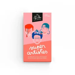 Fabrique de Styles Jeux>Jeu de 7 familles super artistes Rose