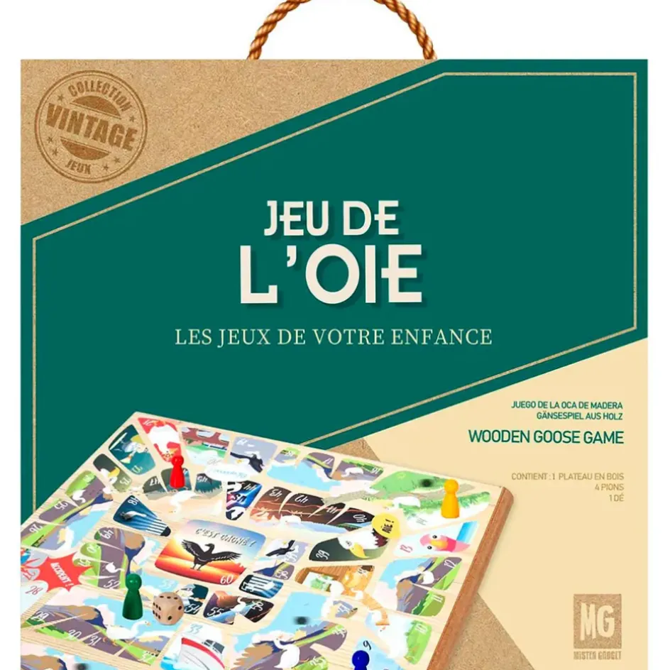 Fabrique de Styles Jeux>Jeu de l'oie en bois Multicolore