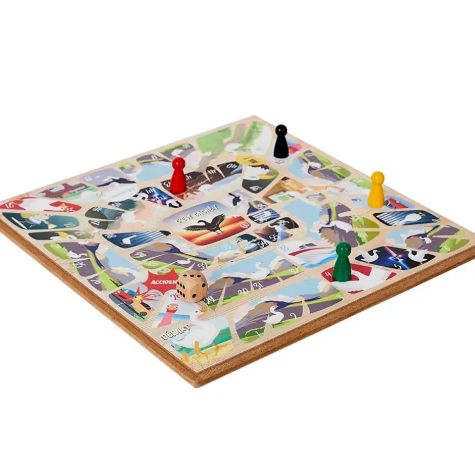 Fabrique de Styles Jeux>Jeu de l'oie en bois Multicolore