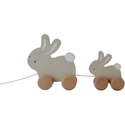Fabrique de Styles Jouets>Jouet à tirer lapin - Baby Bunny Beige