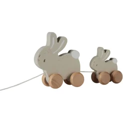 Fabrique de Styles Jouets>Jouet à tirer lapin - Baby Bunny Beige