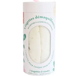 Fabrique de Styles Accessoires Soins>Kit lingettes démaquillantes écru et or Multicolore