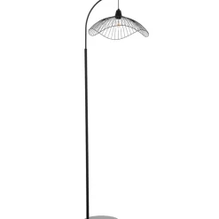 Fabrique de Styles Lampadaires>Lampadaire en métal H175cm - Vagala Noir