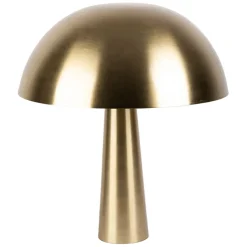Fabrique de Styles Lampes À Poser>Lampe champignon en fer h44cm - Ardecor Doré