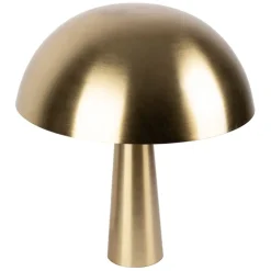 Fabrique de Styles Lampes À Poser>Lampe champignon en fer h44cm - Ardecor Doré