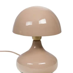Fabrique de Styles Lampes À Poser>Lampe champignon en fer H28cm - Josette Taupe