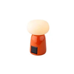 Fabrique de Styles Luminaires|Jardin>Lampe de table solaire pèche - Meringue Orange
