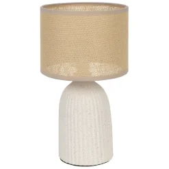 Fabrique de Styles Lampes À Poser>Lampe en céramique écru h28cm - Essencia Ecru