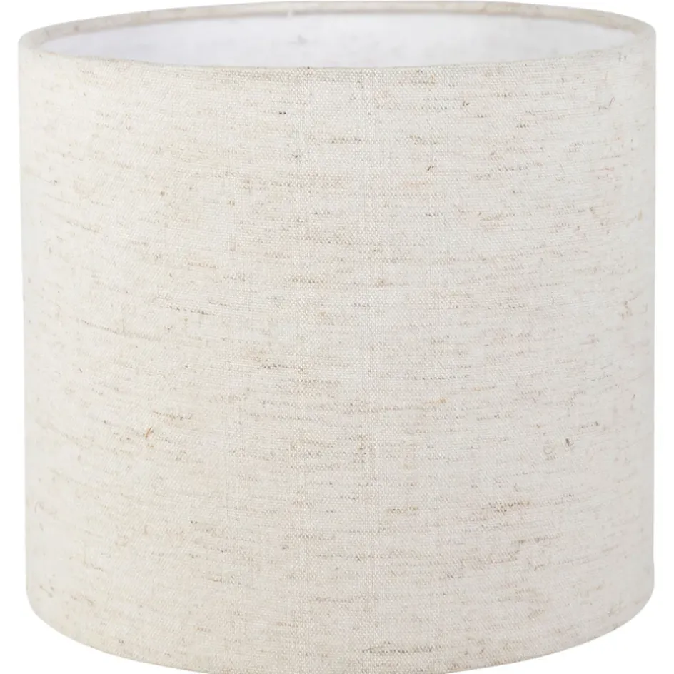 Fabrique de Styles Lampes À Poser>Lampe en céramique rayée et noir h34cm - Paese Brun