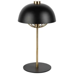 Fabrique de Styles Lampes À Poser>Lampe en fer noir et doré h42cm - Ardecor Noir, Doré